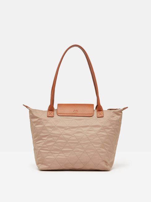 Joules Edie Quilted Bag - Brown - Lucks of Louth