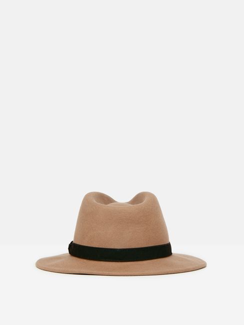 Joules Maude Wool Fedora - Neutral - Lucks of Louth