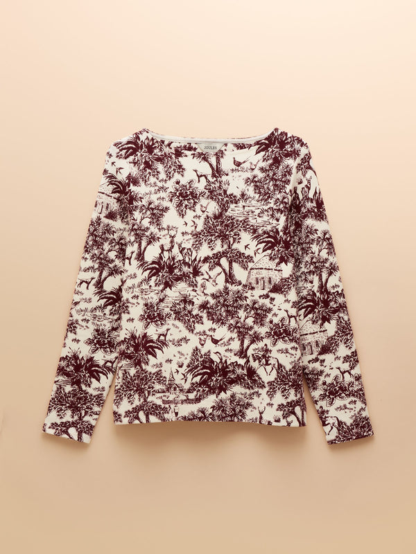 Joules Harbour Top - Red Toile - Lucks of Louth