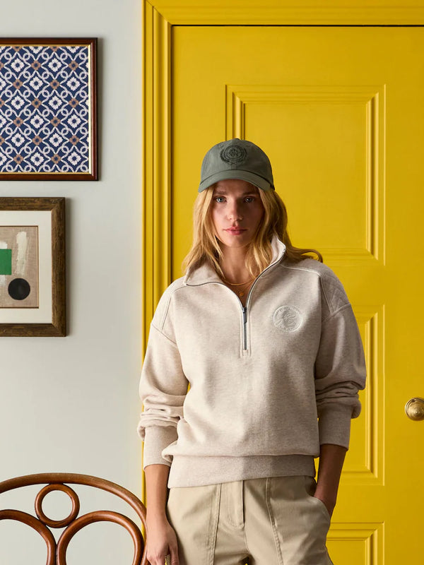 Joules Ladies Racquet Creme Sweatshirt - Lucks of Louth