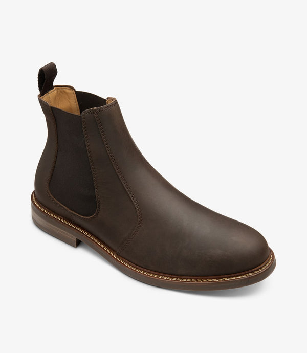 Loake Davy Boots - Brown Oiled Nubuck - Lucks of Louth