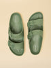 Joules Sunseeker EVA sliders - Sage - Lucks of Louth