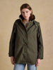 Joules Rainmore Ladies Waterproof Coat -Green - Lucks of Louth