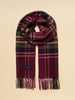 Joules Langtree Scarf - Red Check