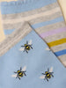 Joules Womens Everyday 2 Pack Socks - Blue Bee - Lucks of Louth