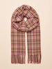 Joules Langtree Scarf - Berry Houndstooth