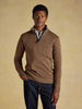 Joules Hillside 1/4 Zip Jumper,Brown