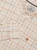 Joules Checked Classic Fit Cotton Oxford Shirt - White Multi