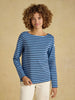 Joules Harbour Top - Blue Marl Stripe