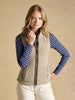 Joules Heritage Fleece Gilet - Mink - Lucks of Louth