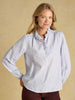 Joules Melanie Emb Blouse - blue - Lucks of Louth