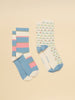Joules Everyday 2pk Socks - Floral - Lucks of Louth
