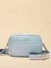 Joules Trent Pale Blue Cross Body Bag with Adjustable Thick Strap - Lucks of Louth