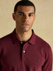 Joules Woody Cotton Pique Polo Shirt - Port Burgundy - Lucks of Louth