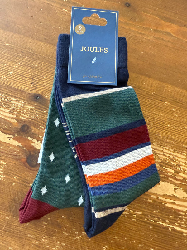 Joules Kingsbury 2pk - Multi Colour - Lucks of Louth