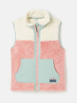 Kids Always Cosy Fleece Gilet - Multi - Lucks of Louth