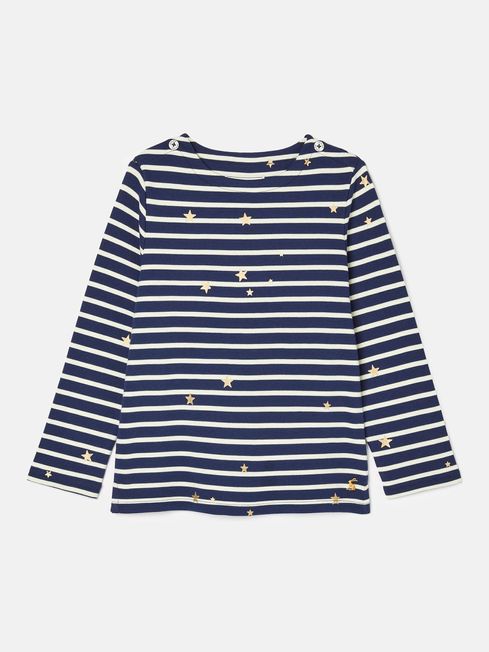 Kids Harbour Long Sleeve Top - Navy Star - Lucks of Louth