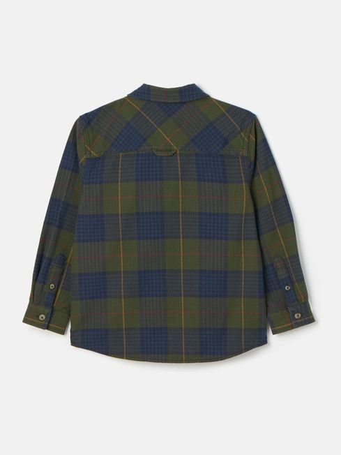 Joules Buchanan Checked Shirt - Green - Lucks of Louth