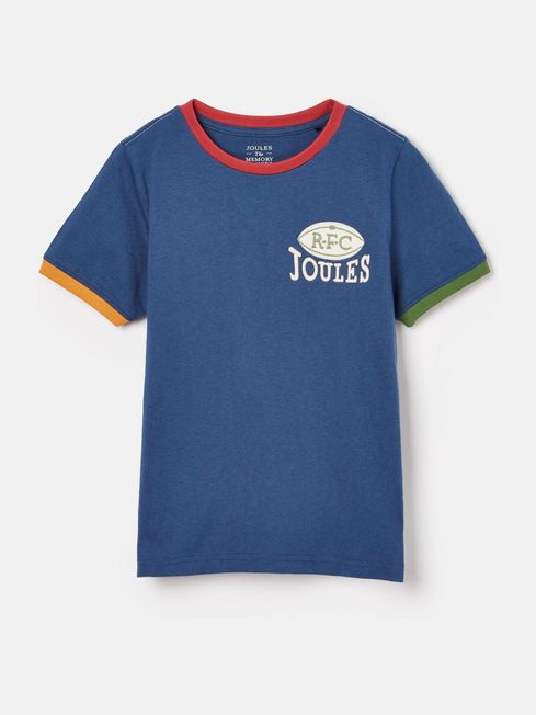 Kids Matchday T-Shirt - Blue - Lucks of Louth