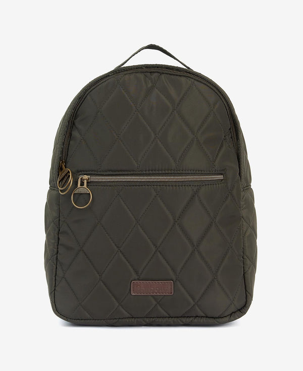 Barbour Quilted Backpack - Olive - Lucks of Louth