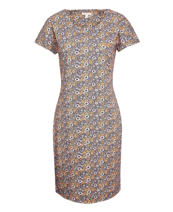 Barbour Harewood Print Dress - Navy Country Print - Lucks of Louth