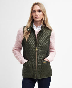 Barbour Swallow Gilet - Olive - Lucks of Louth