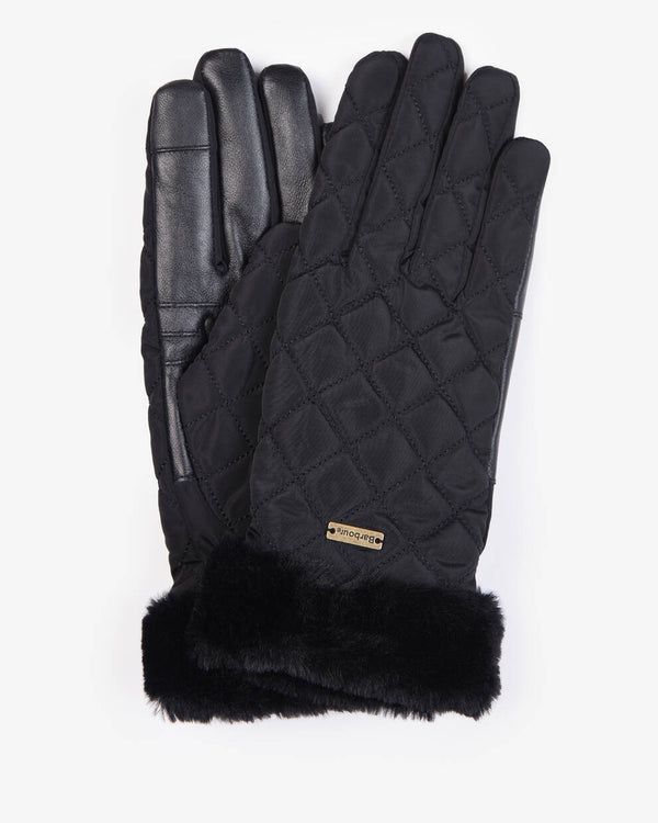Barbour Norwood Gloves - Black - Lucks of Louth