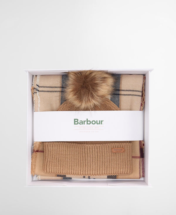 Barbour Dover Hailes Hat & Scarf Set - Lucks of Louth