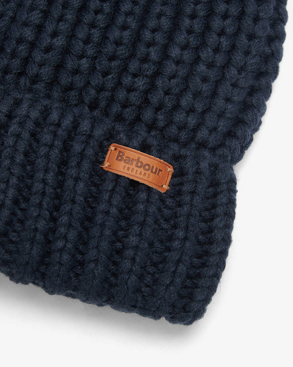 Barbour Saltburn Beanie - Navy - Lucks of Louth