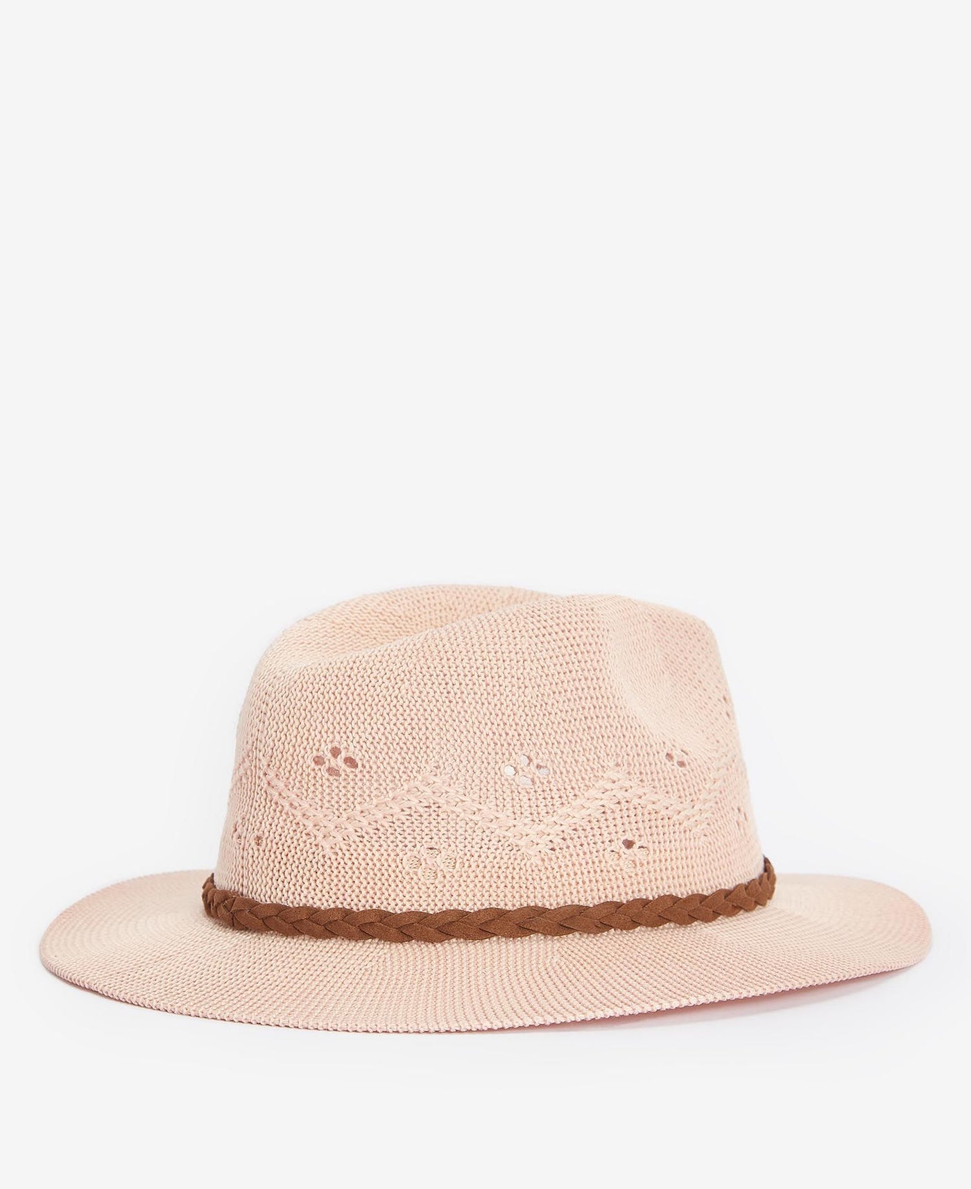 Barbour Flowerdale Ladies Trilby Hat Primrose Pink Lucks of Louth