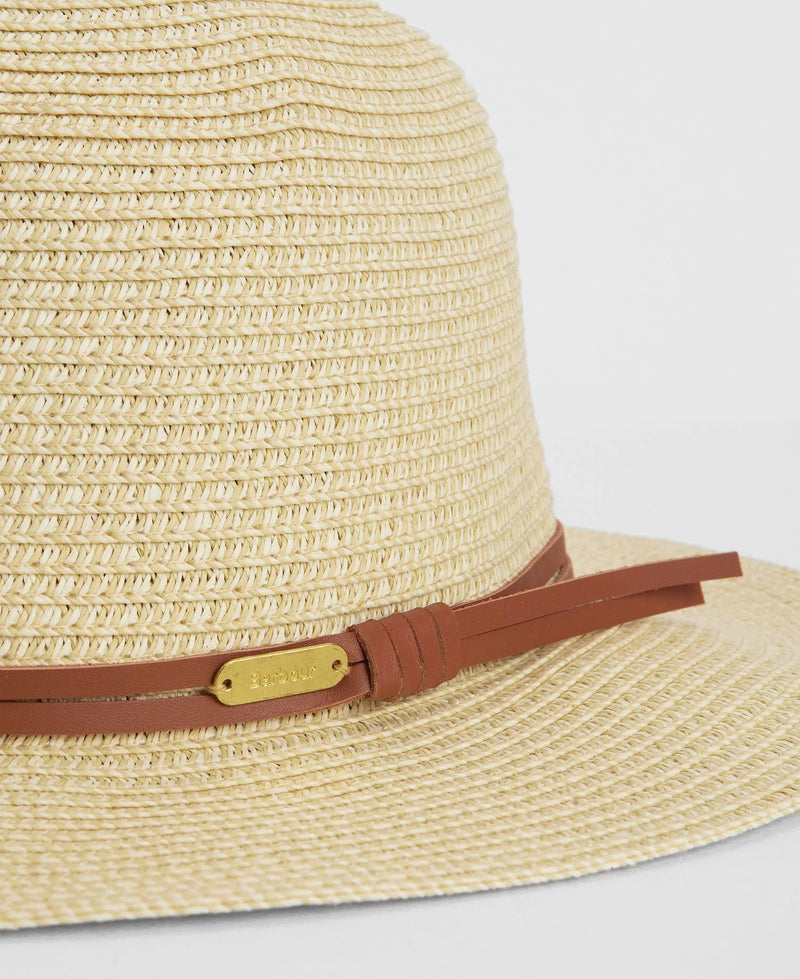 Barbour Ladies Evelyn Trilby Hat - Natural - Lucks of Louth