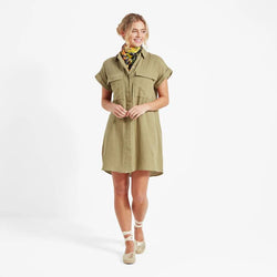 Schoffel Olive Dress - Light Khaki - Lucks of Louth