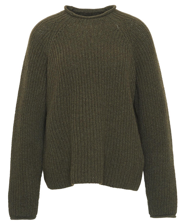 Barbour Willow Knitted Jumper - Olive