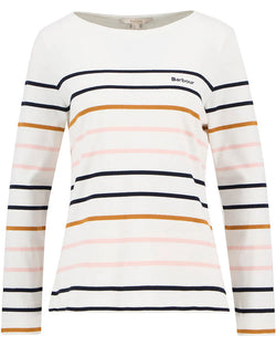Barbour hawkins Top - Cloud Stripe - Lucks of Louth