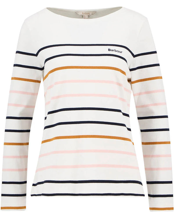 Barbour hawkins Top - Cloud Stripe - Lucks of Louth