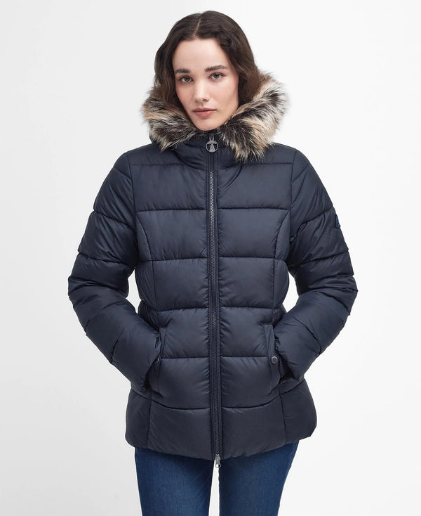 Barbour Midhurst Quilted Jacket - Navy - Lucks of Louth