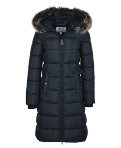 Barbour Rosoman Quilted Coat- Black - Lucks of Louth