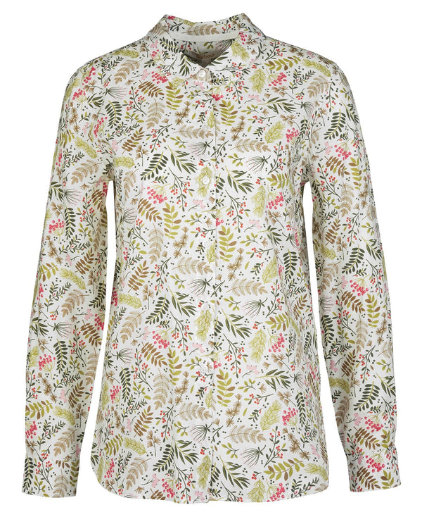Barbour Safari Shirt Relaxed Fit - Off White Story - Lucks of Louth