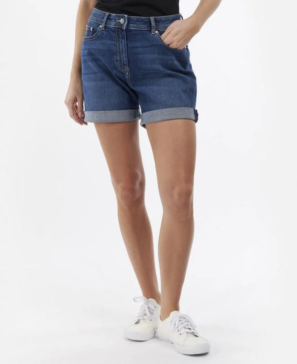 Barbour Maddison Denim Shorts - Authentic Wash - Lucks of Louth