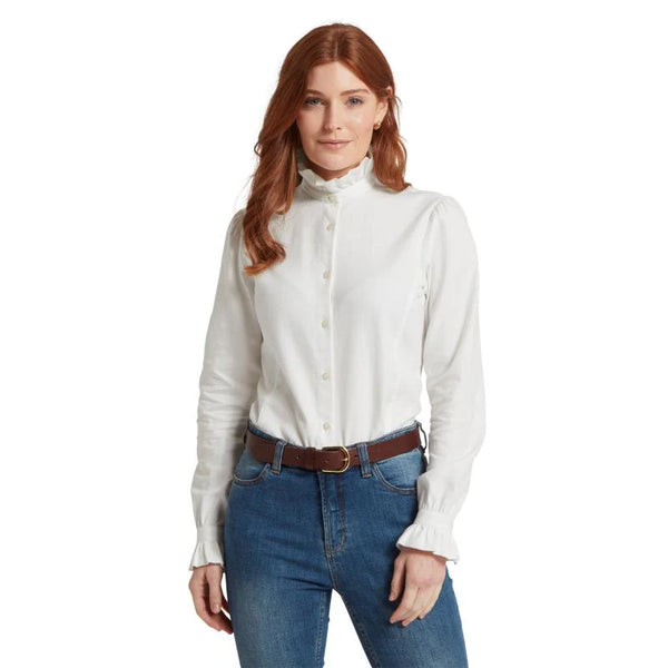 Schoffel Sherringham Shirt - White - Lucks of Louth