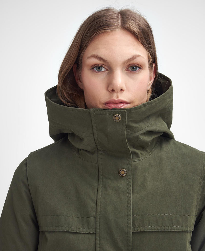 Barbour Redway Waterproof Jacket - Olive - Lucks of Louth