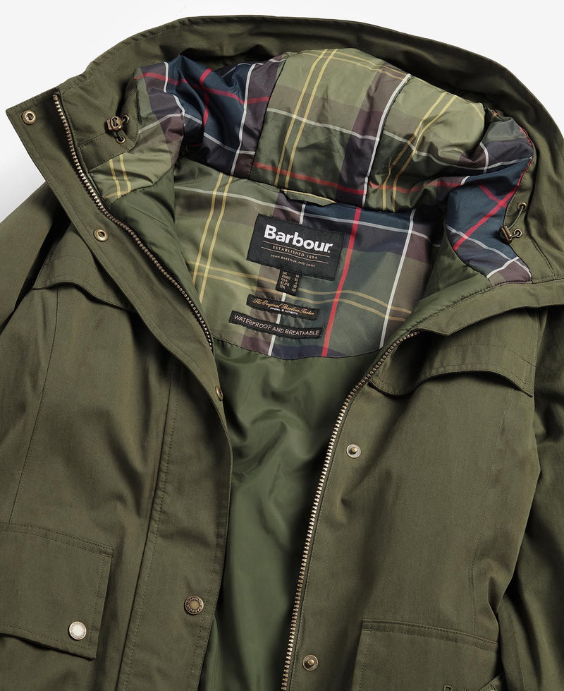 Barbour Redway Waterproof Jacket - Olive - Lucks of Louth