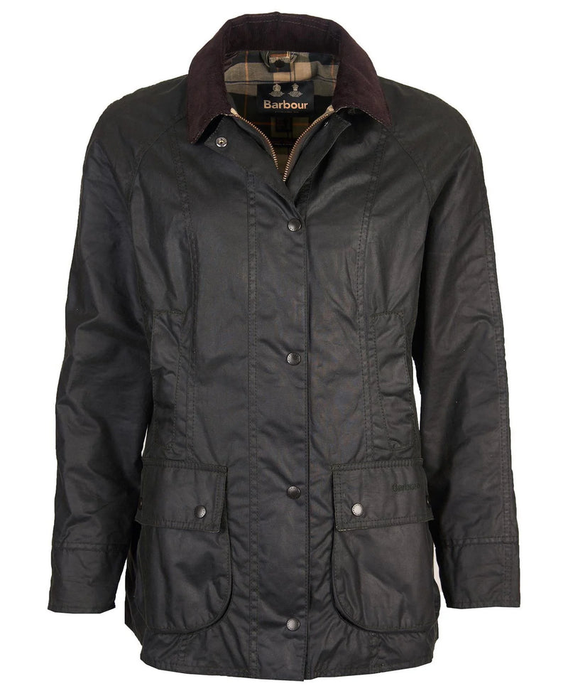 Barbour Beadnell® Wax Jacket - Sage - Lucks of Louth