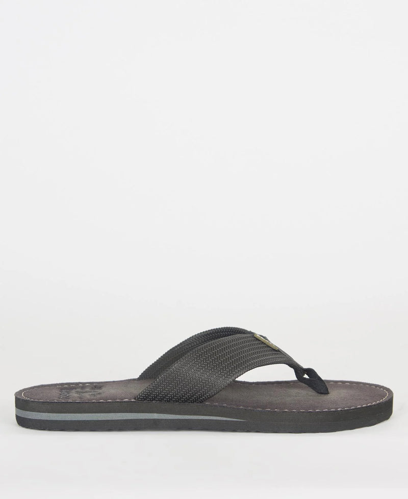 Barbour Toeman Sandal,Black - Lucks of Louth