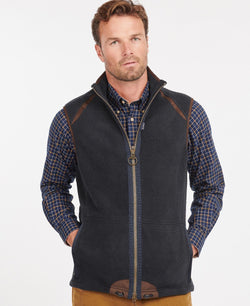 Barbour Langdale Fleece Gilet - Navy - Lucks of Louth