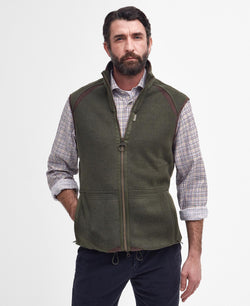 Barbour Langdale Fleece Gilet - Olive - Lucks of Louth