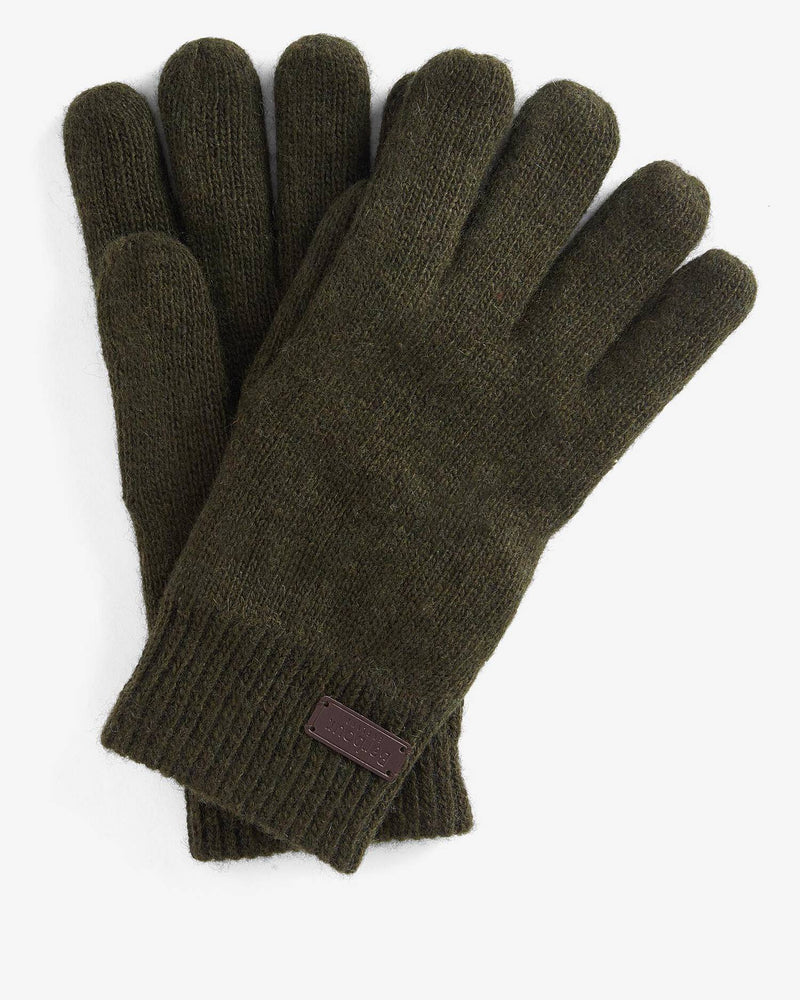 Barbour Carlton Gloves - Dark Green - Lucks of Louth