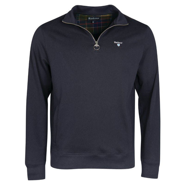 Barbour Rothley Half Zip - Navy - Lucks of Louth