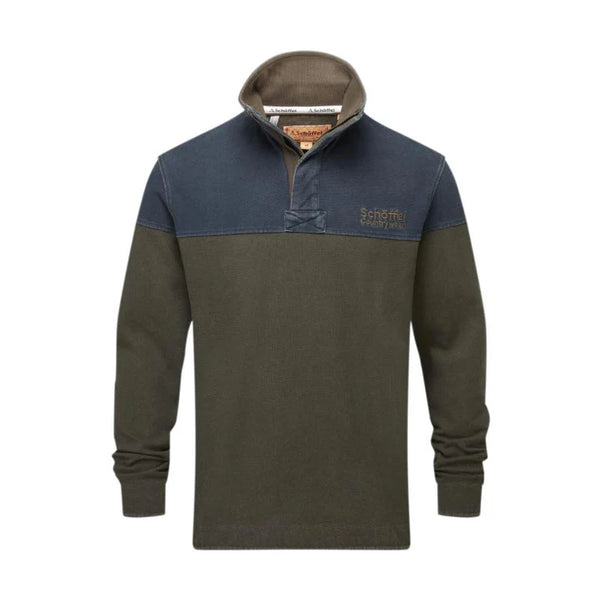 Schoffel Helford Heritage Sweatshirt - Peak Green - Lucks of Louth