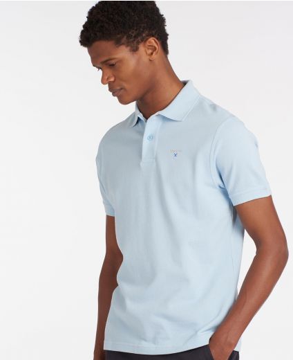 Barbour Sports Polo - Sky - Lucks of Louth